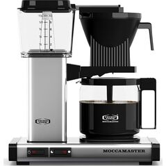 Ekspres przelewowy Moccamaster Kaffemaskine moccamaster, automatisk, poleret sølv