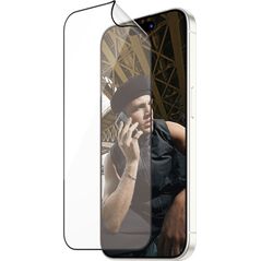 PanzerGlass Szkło hybrydowe PanzerGlass Ultra-Wide Fit Matrix iPhone 15 Pro antybakteryjne