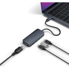 HUB USB HyperDrive Koncentrator HyperDrive Next 4 Port USB-C Hub HDMI/4K60Hz/Mac/PC/Chromebook/ 100W PD/Pass-Through