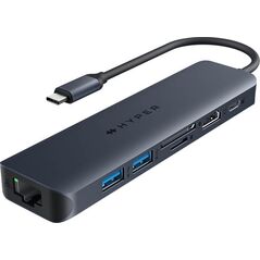 HUB USB HyperDrive Koncentrator HyperDrive Next 7-Port USB-C Hub HDMI/4K60Hz/SD/RJ45/100W PD Pas-trought