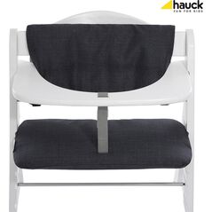 Hauck hauck wkładka do krzesełka Deluxe Melange Charcoal one size