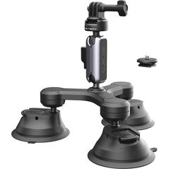 PGYTECH Uchwyt do kamer sportowych PGYTECH trójramienny z mocowaniem Suction Cup