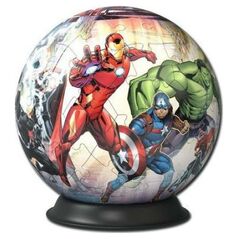 Ravensburger Puzzle 72 elementy 3D Kula Marvel Avengers