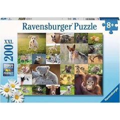 Ravensburger Puzzle dla dzieci 200 Zwierzątka