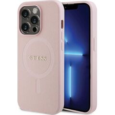 Guess Guess GUHMP13LPSAHMCP iPhone 13 Pro / 13 6,1" różowy/pink hardcase Saffiano MagSafe
