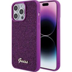 Guess Guess GUHCP15XPMSDGSF iPhone 15 Pro Max 6.7" fuksja/fuschia hardcase Disco Metal Script