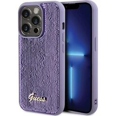 Guess Guess GUHCP15XPSFDGSU iPhone 15 Pro Max 6.7" fioletowy/purple hardcase Sequin Script Metal