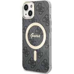 Guess Guess GUHMP14SH4STK iPhone 14 6.1" czarny/black hardcase 4G MagSafe
