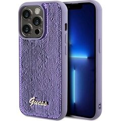Guess Guess GUHCP14LPSFDGSU iPhone 14 Pro 6.1" fioletowy/purple hardcase Sequin Script Metal