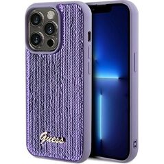 Guess Guess GUHCP14XPSFDGSU iPhone 14 Pro Max 6.7" fioletowy/purple hardcase Sequin Script Metal