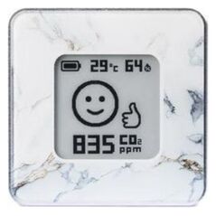 SMART HOME AIR QUALITY SENSOR/SILV/MARB AIRV-MARB AIRVALENT