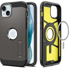 Spigen Tough Armor MagSafe, gunmetal - iPhone 15 Plus