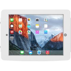 Uchwyt Compulocks Compulocks iPad Pro 12.9" (3-6th Gen) Space Enclosure Wall Mount - Gehause - fur Tablett - verriegelbar - hochwertiges Aluminium - weiss - Bildschirmgrosse: 32.8 cm (12.9") - Montageschnittstelle: 100 x 100 mm - Wandmontage-fur Apple 12.