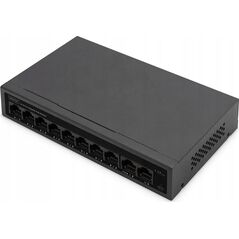 Switch Digitus Adap Digitus Poe Switch 8+2-port GE
