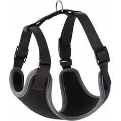 Dingo DINGO Szelki roz. M | a:36-51cm,b:39-51cm czarne
