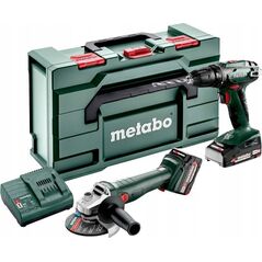 Zestaw elektronarzędzi Metabo METABO.COMBO SET 18V 2.4.3 (BS18+W18) 1x4.0Ah, 1x2.0Ah METABOX ...