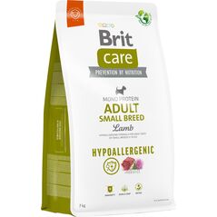 Brit Hypoalergiczna karma z jagnięciną i ryżem dla psów dorosłych o wadze do 10 kg - opakowanie 7 kg