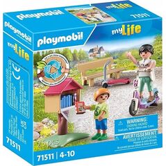 Playmobil Zestaw figurek My Life 71511 Wymiana książek