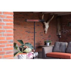 Sunred SUNRED | Heater | RD-DARK-25S, Dark Standing | Infrared | 2500 W | Number of power levels | Suitable for rooms up to m² | Black | IP55