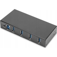 HUB USB Digitus USB Hub Digitus 4-Port USB 3.0 Hub, Industrial