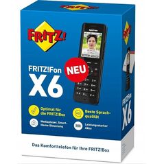 Smartfon AVM AVM FRITZ!Fon X6 schwarz