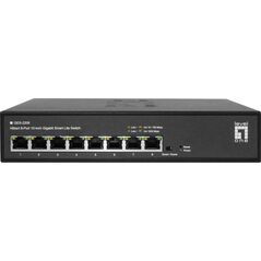 Switch LevelOne LevelOne GES-2208 łącza sieciowe Zarządzany L2 Gigabit Ethernet (10/100/1000) Czarny