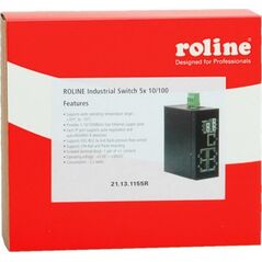 Switch Roline ROLINE Industrie Switch 5x RJ-45, niezarządzalny
