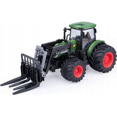 Flota Flota Miejska Traktor Rc + Widły Paletowe