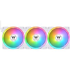 Wentylator Thermaltake SWAFAN EX12 ARGB Biały 3-pack (CL-F169-PL12SW-A)