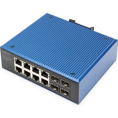 Switch Digitus DIGITUS Switch 8+4 -Port Gigabit Ethernet PoE