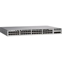 Switch Cisco Cisco C9200-48PXG-A łącza sieciowe Zarządzany L2/L3 Gigabit Ethernet (10/100/1000) Obsługa PoE Szary