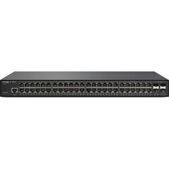 Switch LANCOM Systems Managed L3-Lite Multi-Gig PoE+802.3at Switch, 36x 1GE PoE+ / 12x 2,5GE PoE+ / 4x 10G SFP+ Ports, 212 GBit/s Durchsatz, IEEE 802.3az, IPv6/IPv4, 4.000 aktive VLANS, QoS, 802.1X, TACACS+, landerspez. Kabel erhaltlich