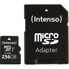 Karta Intenso Performance MicroSDXC 256 GB Class 10 UHS-I/U1  (3424492)
