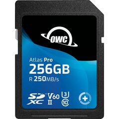 Karta OWC Atlas Pro SDXC 256 GB Class 10 UHS-II/U3 V60 (OWCSDV60P0256)