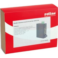 Switch Roline Switch przemysłowy ROLINE, 6x RJ-45 i 2x RJ-45 lub SC, niezarządzalny