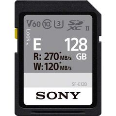 Karta Sony SF-E SDXC 128 GB Class 10 UHS-II/U3 V60 (SFE128A)