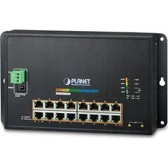 Switch Planet PLANET WGS-4215-16P2S łącza sieciowe Zarządzany L2 Gigabit Ethernet (10/100/1000) Obsługa PoE Czarny