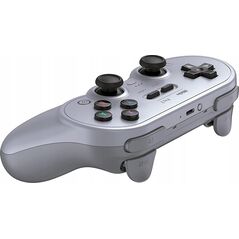 Pad 8BitDo 8BitDo PRO 2 – „Hall Edition“ belaidis žaidimų valdiklis, pilkas, jungiklis / kompiuteris / „Android“