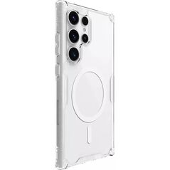 Nillkin Etui Nillkin Nature Pro pancerne z magnetycznym ringiem do Samsung Galaxy S24 Ultra - białe