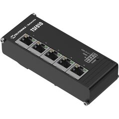 Switch Teltonika Teltonika NETWORKS TSF010 Flat Ethernet Switch Nie zarządzany Fast Ethernet (10/100) DIN rail Czarny