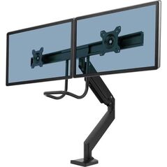 Fellowes Uchwyt biurkowy na 2 monitory do 32" Eppa z listwą (9909301)