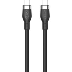 Kabel USB HyperDrive USB-C - USB-C 1 m Czarny (HJ4001BKGL)