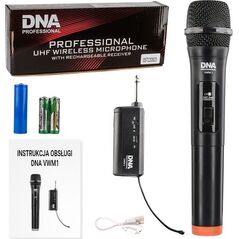 Mikrofon DNA DNA VWM 1 mikrofon bezprzewodowy system nagłośnienia 220-280 MHz