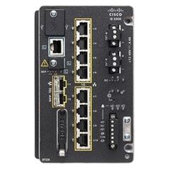 Switch Cisco Cisco Catalyst IE-3300-8T2X-E łącza sieciowe Zarządzany L3 Czarny