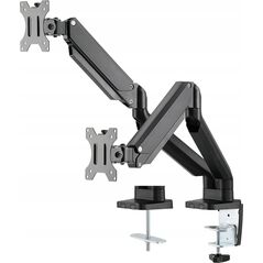 Deltaco Deltaco Monitora stativs Dual Gas Spring Deltaco