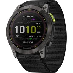Zegarek sportowy Garmin Smartwatch  męski Garmin 010-02754-01 czarny pasek