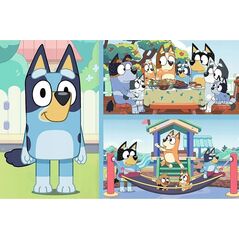 Trefl PUZZLE 15 GIANT Przygoda z Bluey 42010