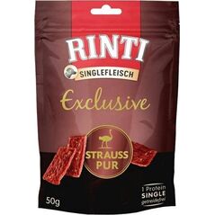 Rinti Rinti Przysmak Dla Psa Monoproteinowy Struś 50g