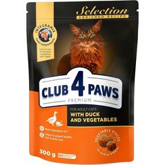 Club 4 Paws Club4Ł Mokra Karma dla Kota 300g Kaczka Warzywa