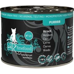 Catz Finefood Catz Finefood Purrrr N.121 Jeleń puszka 200g